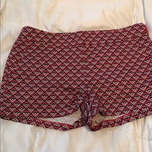 Express patterned shorts